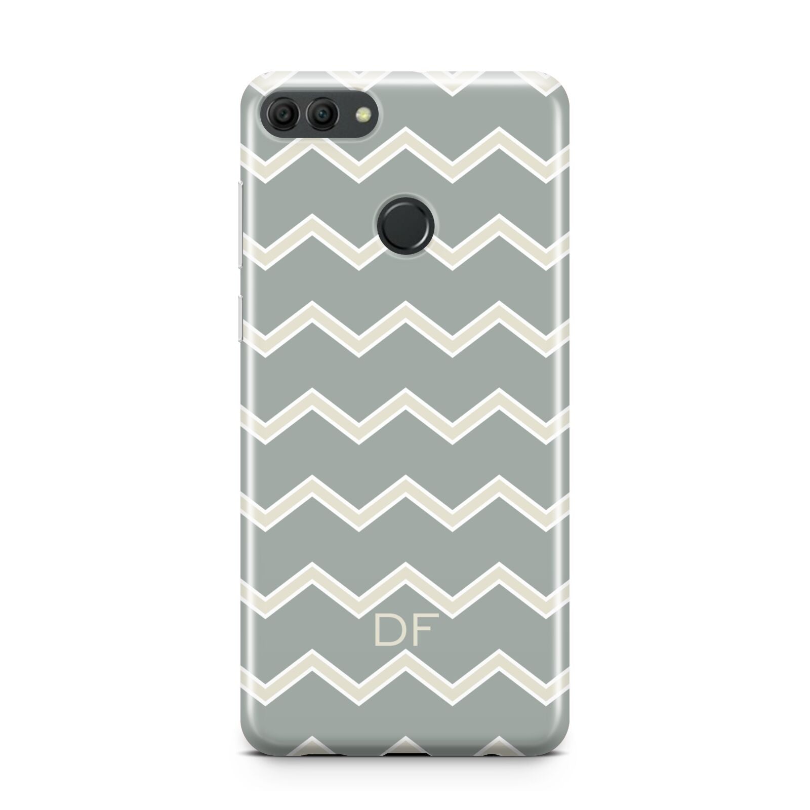 Personalised 2 Tone Chevron Huawei Y9 2018