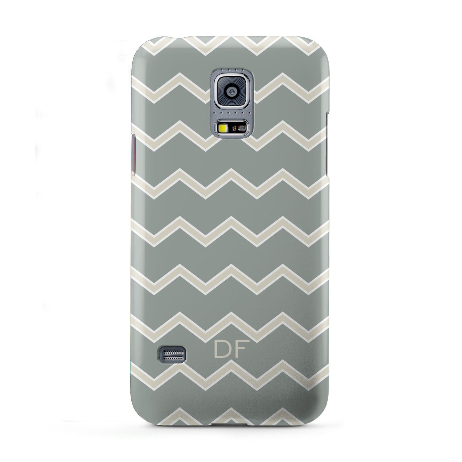Personalised 2 Tone Chevron Samsung Galaxy S5 Mini Case
