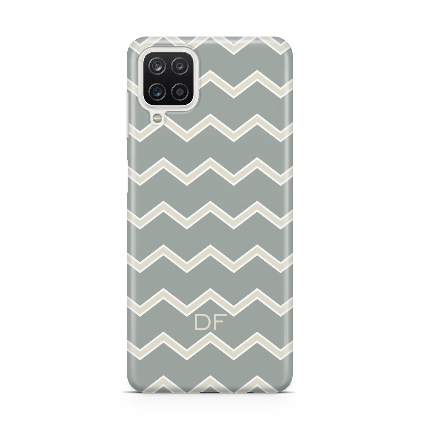 Personalised 2 Tone Chevron Samsung M12 Case
