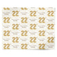 Personalised 22nd Birthday Personalised Wrapping Paper Alternative