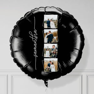 Personalisierte 4 Fotopaare Ballon