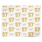 Personalised 57th Birthday Personalised Wrapping Paper Alternative