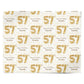 Personalised 57th Birthday Personalised Wrapping Paper Alternative