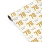Personalised 78th Birthday Personalised Gift Wrap