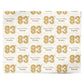 Personalised 83rd Birthday Personalised Wrapping Paper Alternative