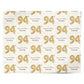 Personalised 94th Birthday Personalised Wrapping Paper Alternative