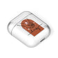 Personalised Abstract AirPods Case Laid Flat