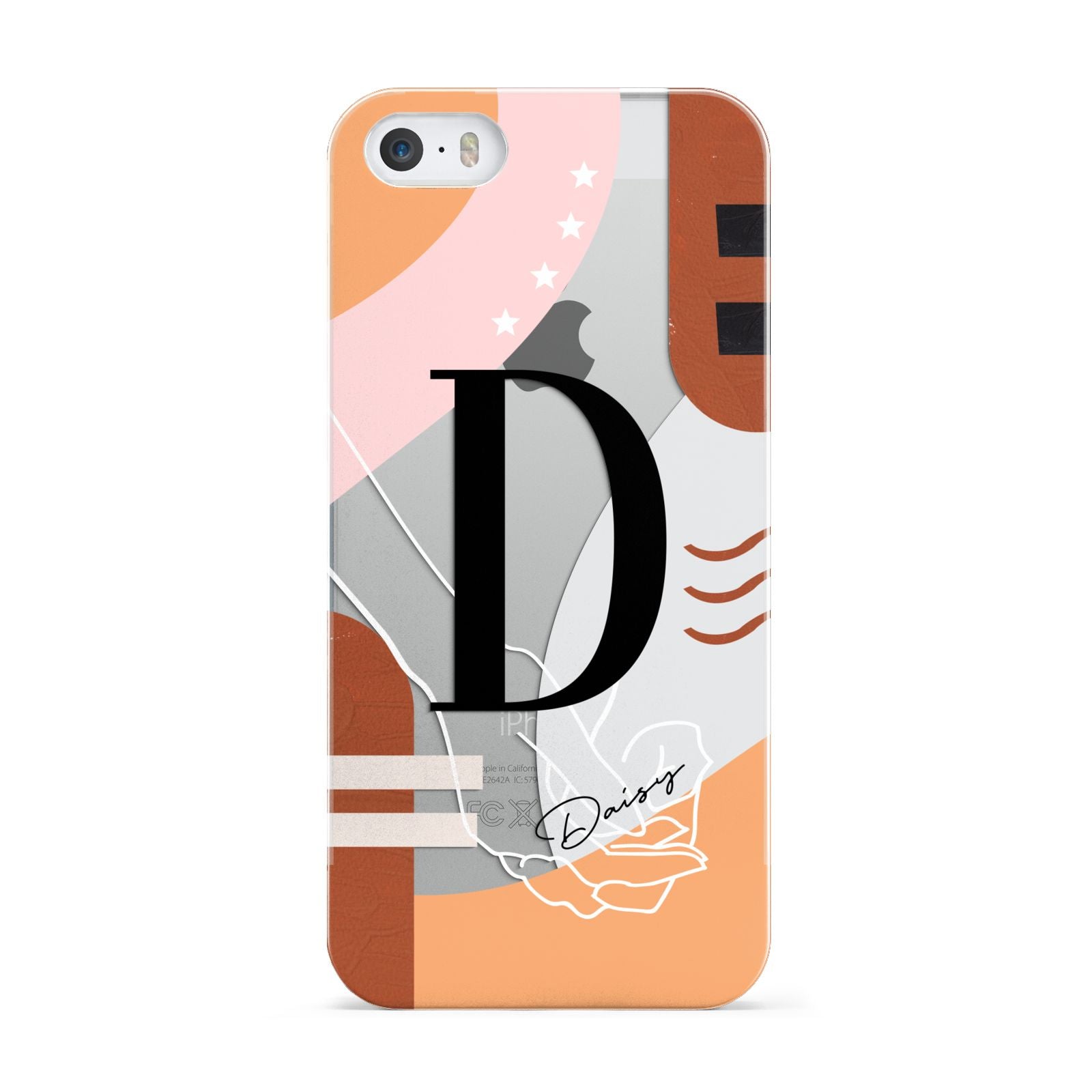 Personalised Abstract Apple iPhone 5 Case