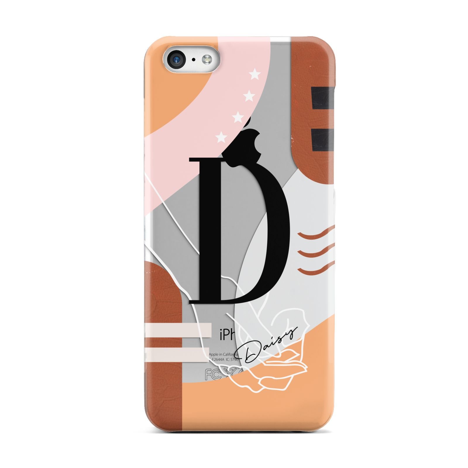 Personalised Abstract Apple iPhone 5c Case