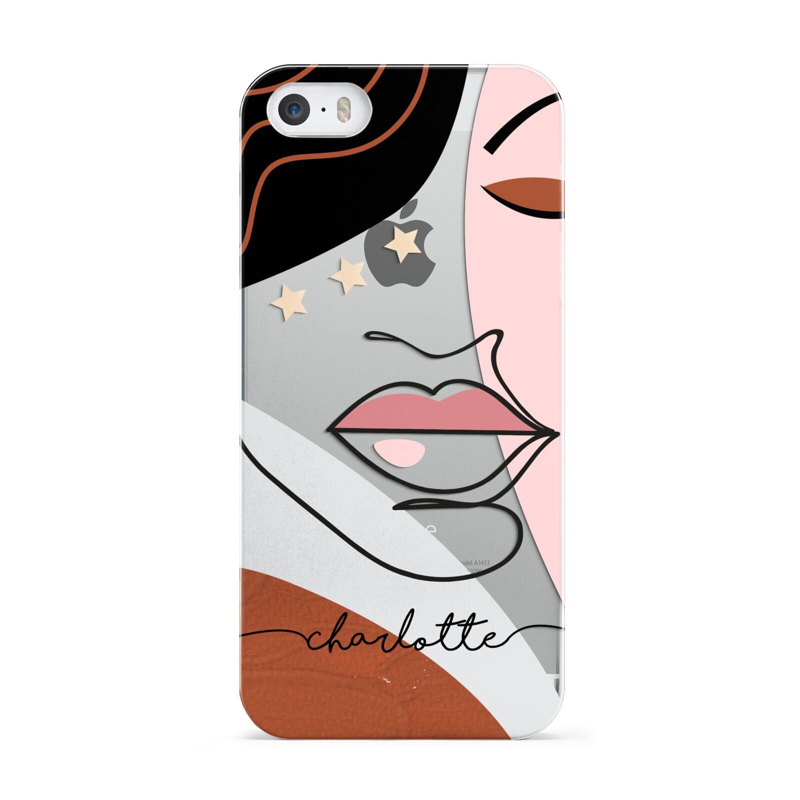 Personalised Abstract Art Apple iPhone 5 Case