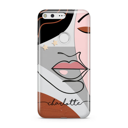Personalised Abstract Art Google Pixel Case