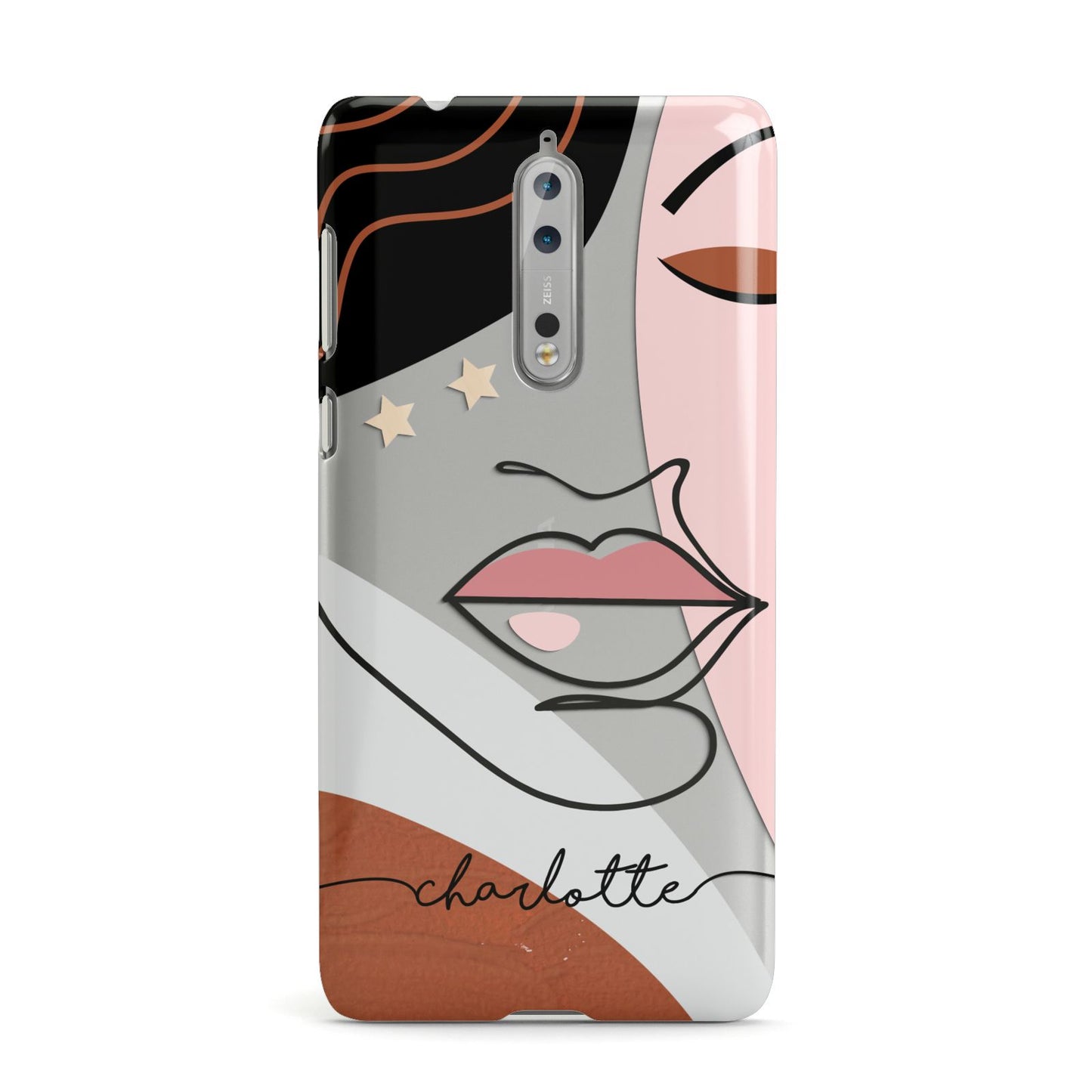 Personalised Abstract Art Nokia Case
