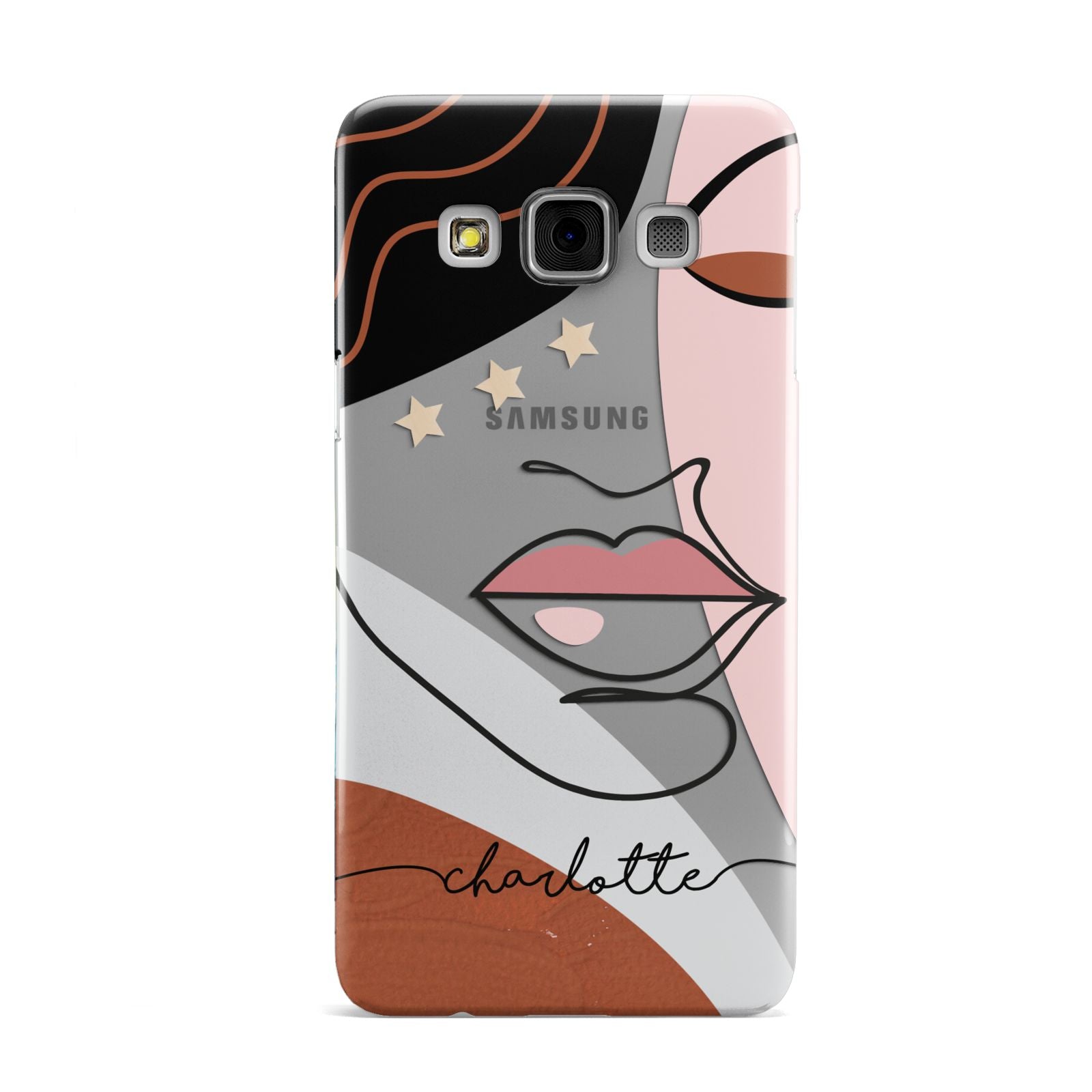 Personalised Abstract Art Samsung Galaxy A3 Case
