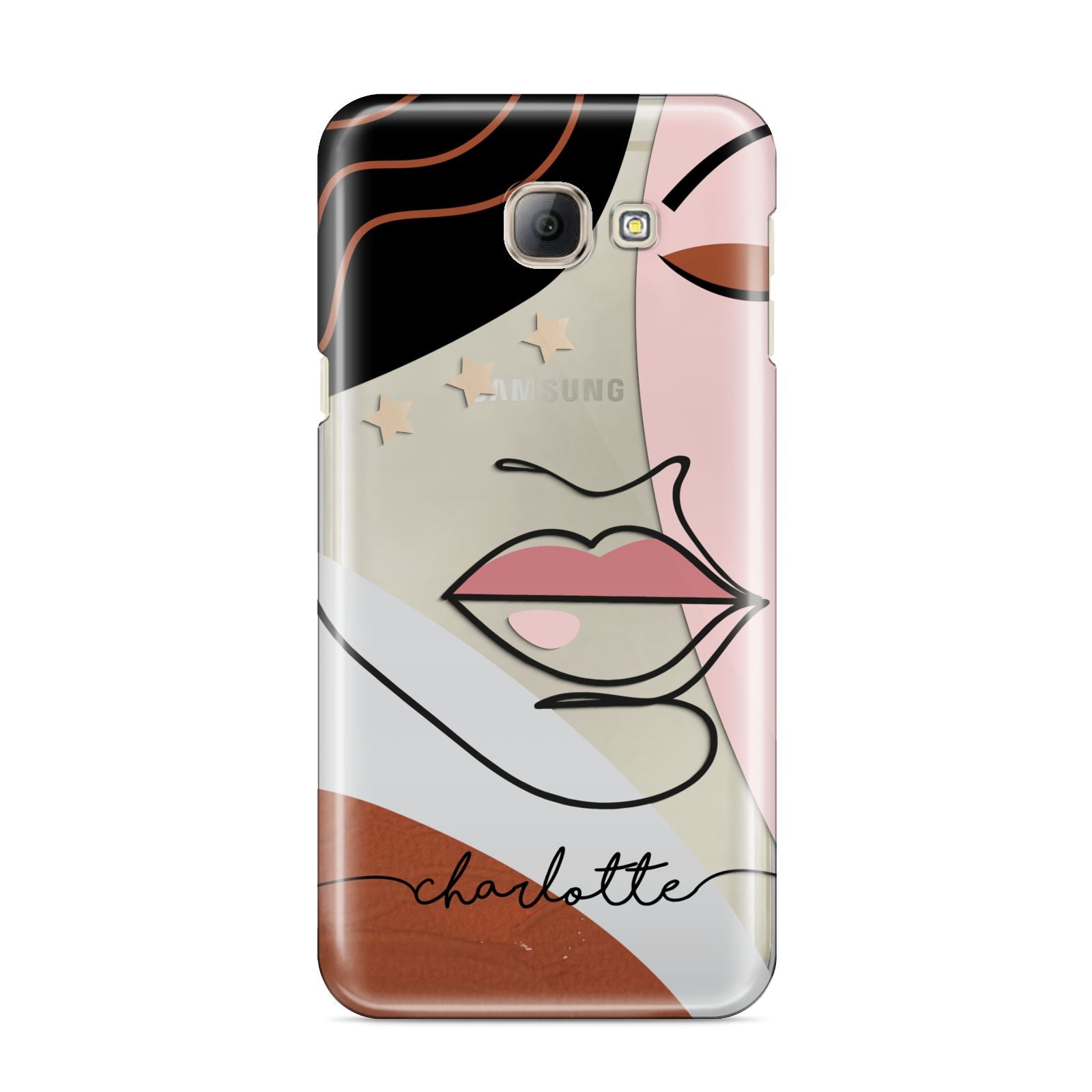 Personalised Abstract Art Samsung Galaxy A8 2016 Case