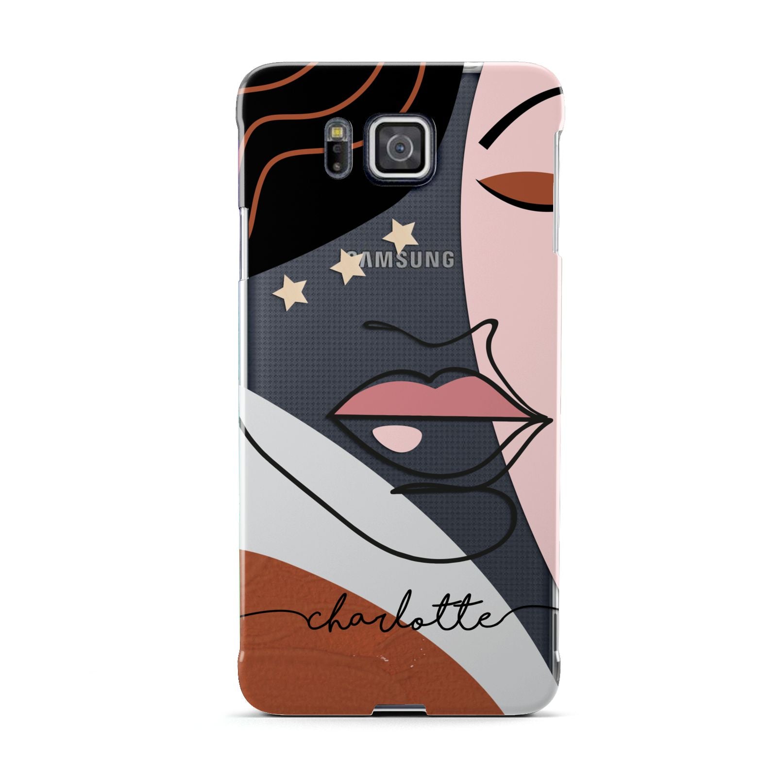 Personalised Abstract Art Samsung Galaxy Alpha Case