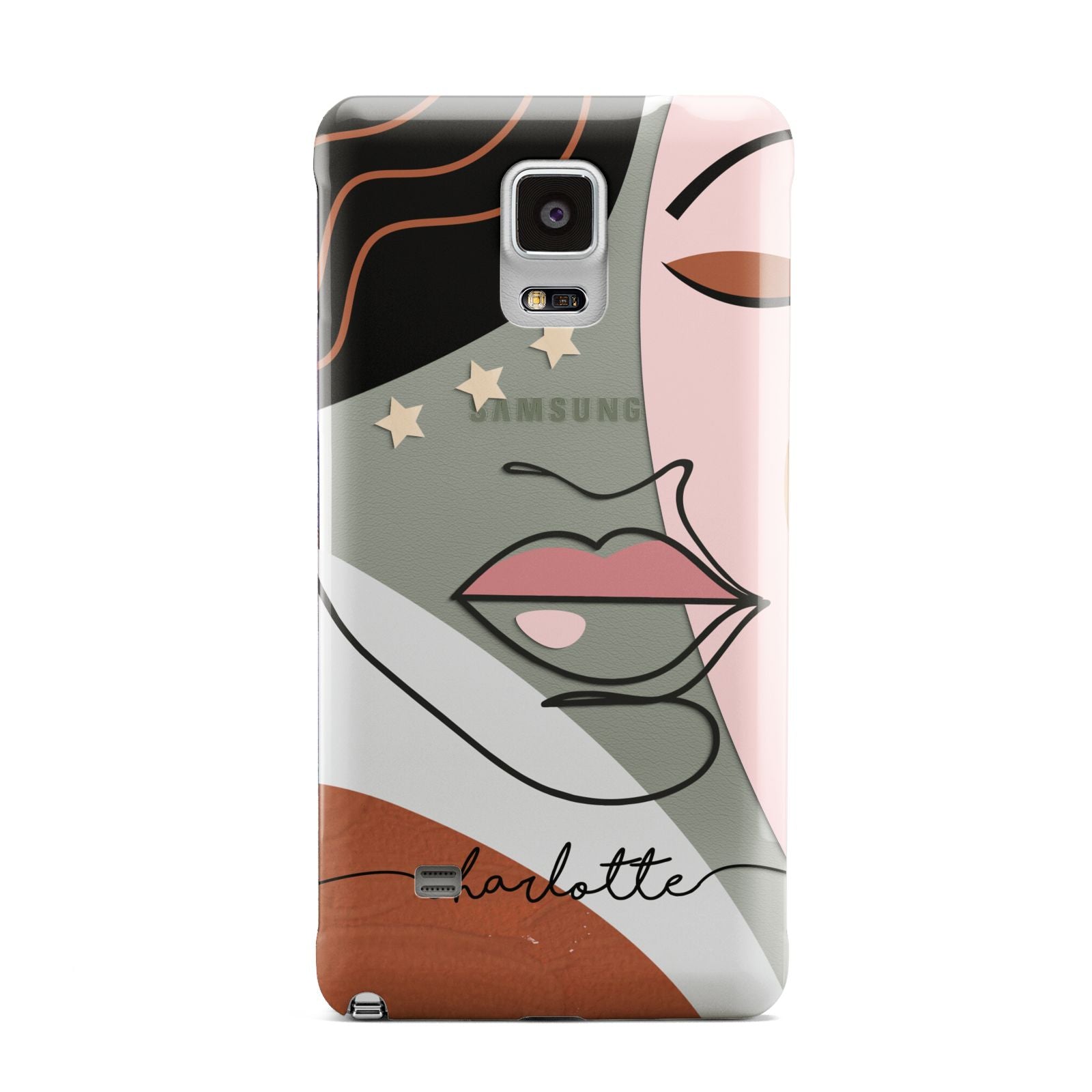 Personalised Abstract Art Samsung Galaxy Note 4 Case