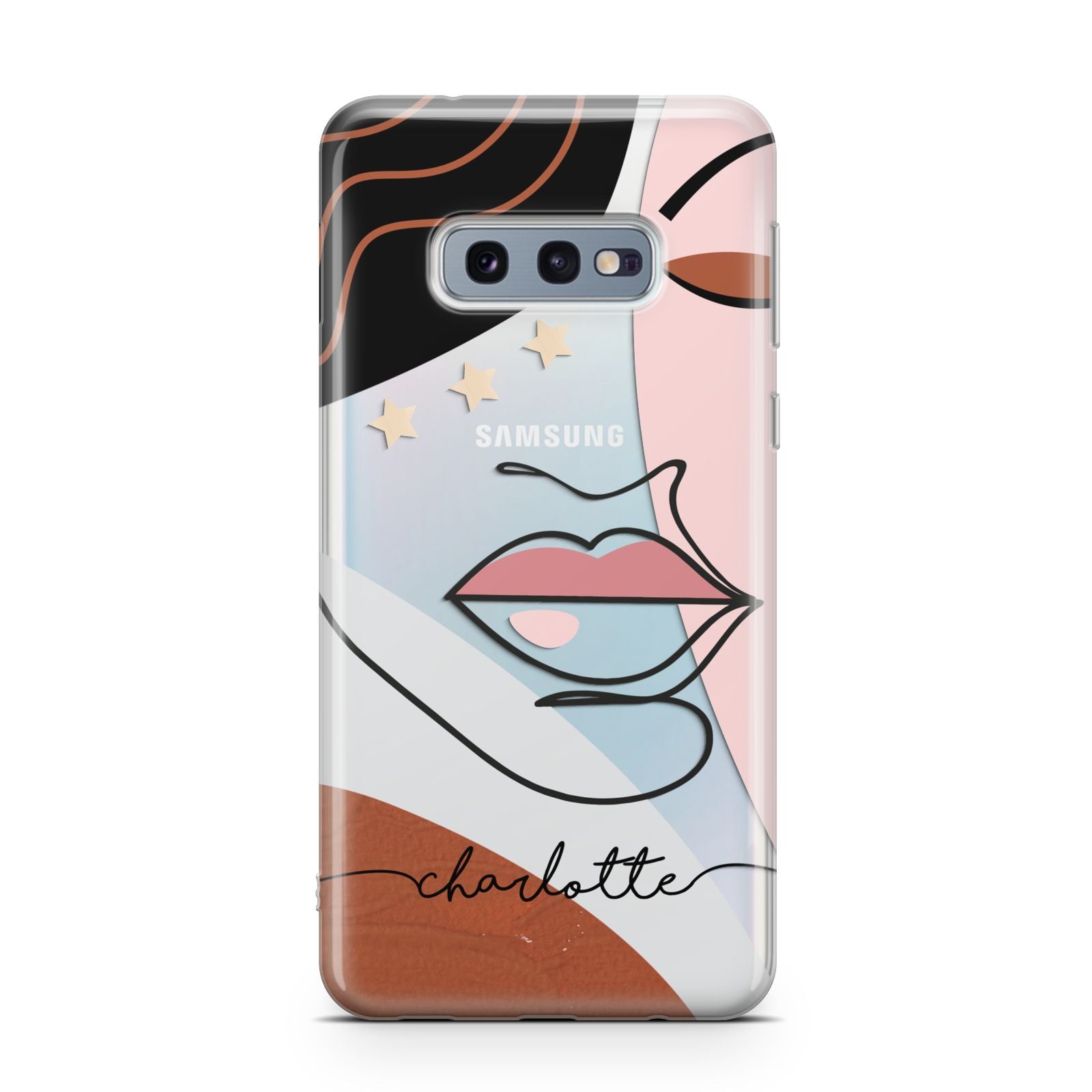 Personalised Abstract Art Samsung Galaxy S10E Case