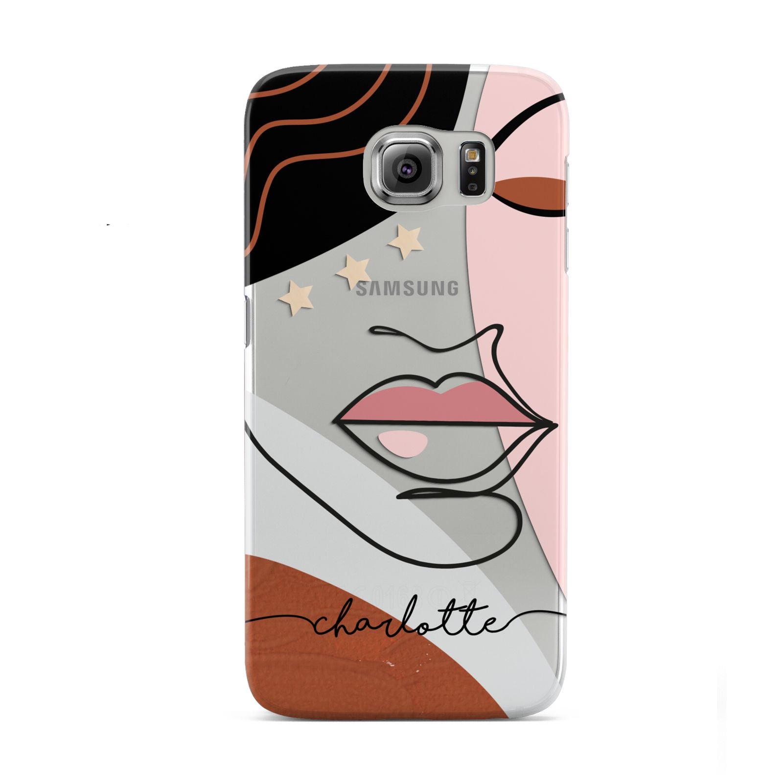 Personalised Abstract Art Samsung Galaxy S6 Case