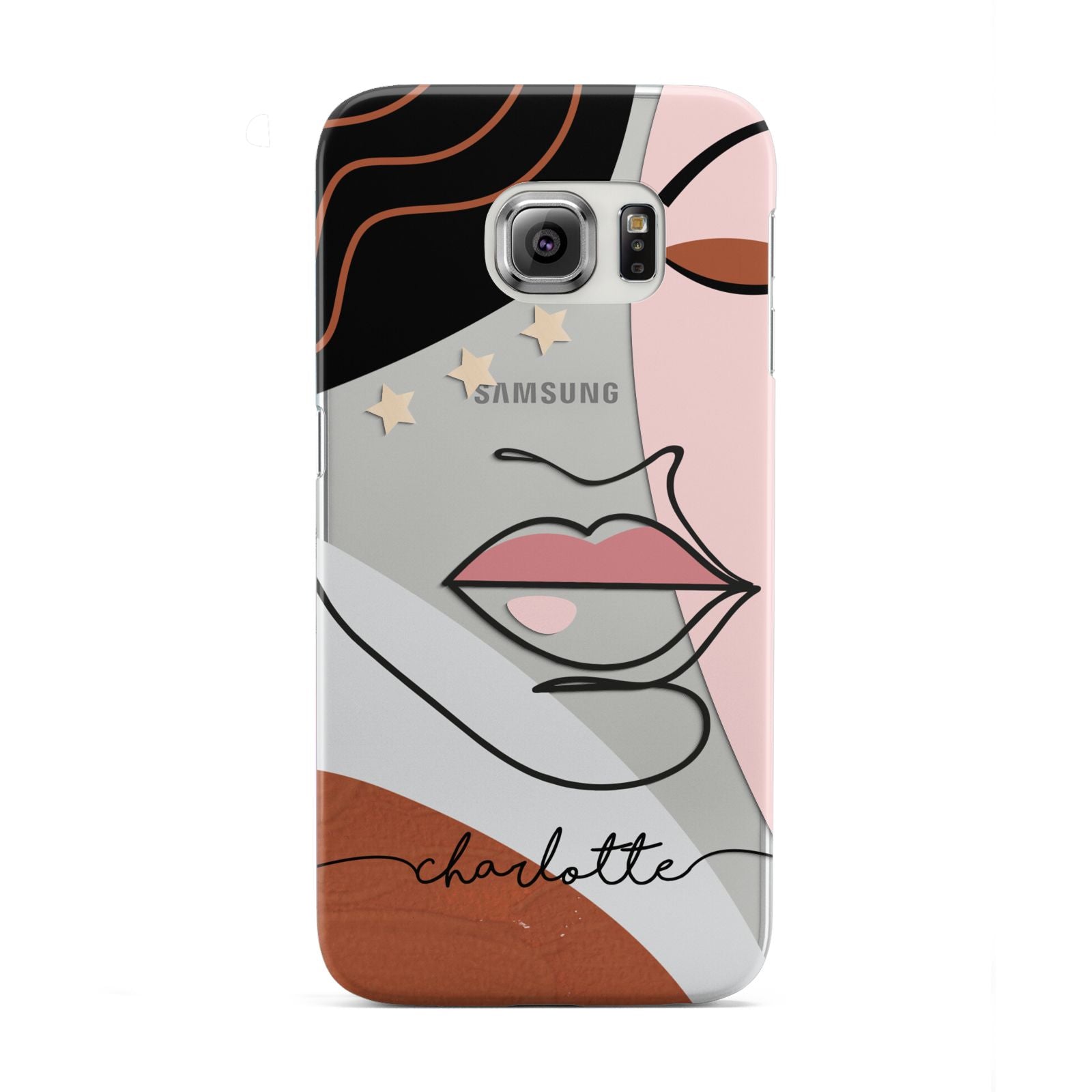 Personalised Abstract Art Samsung Galaxy S6 Edge Case