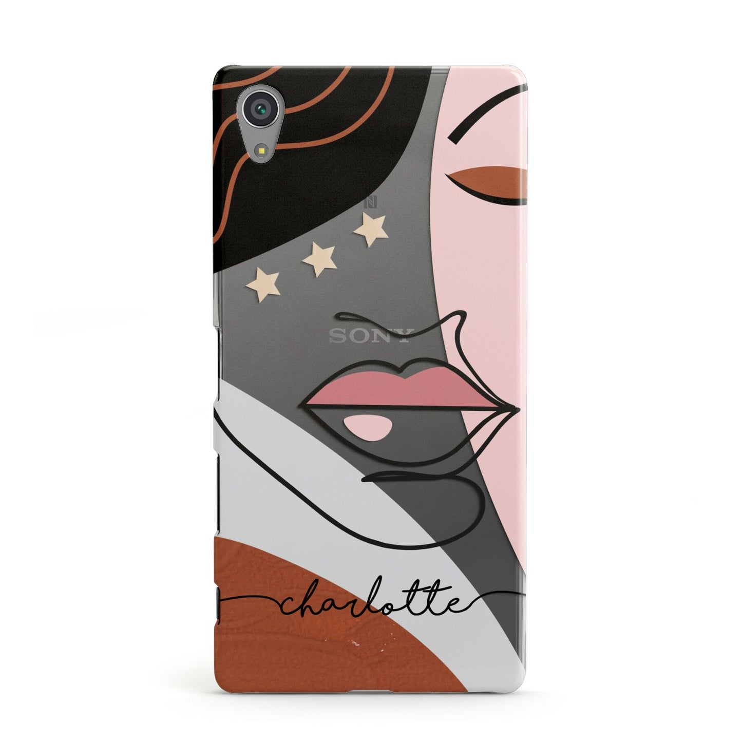 Personalised Abstract Art Sony Xperia Case