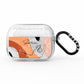 Personalised Abstract Gouache Line Art AirPods Pro Glitter Case