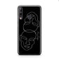 Personalised Abstract Line Art Huawei P40 Lite E Phone Case
