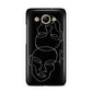 Personalised Abstract Line Art Huawei Y3 2017