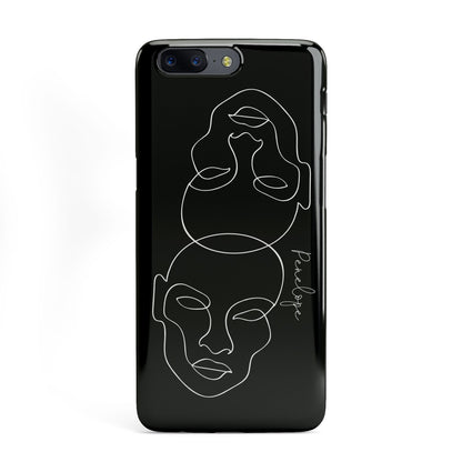 Personalised Abstract Line Art OnePlus Case