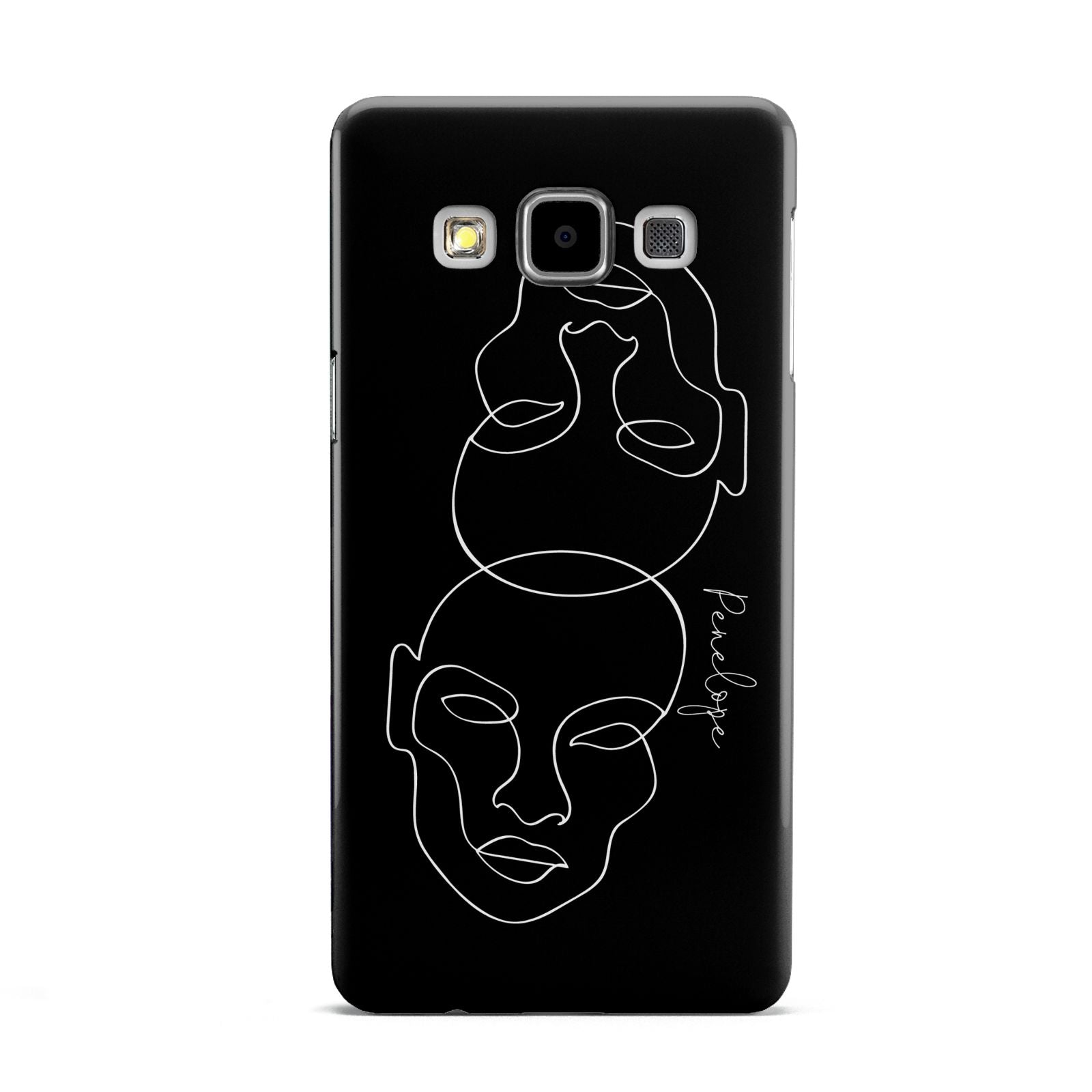 Personalised Abstract Line Art Samsung Galaxy A5 Case