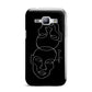 Personalised Abstract Line Art Samsung Galaxy J1 2015 Case