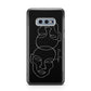 Personalised Abstract Line Art Samsung Galaxy S10E Case