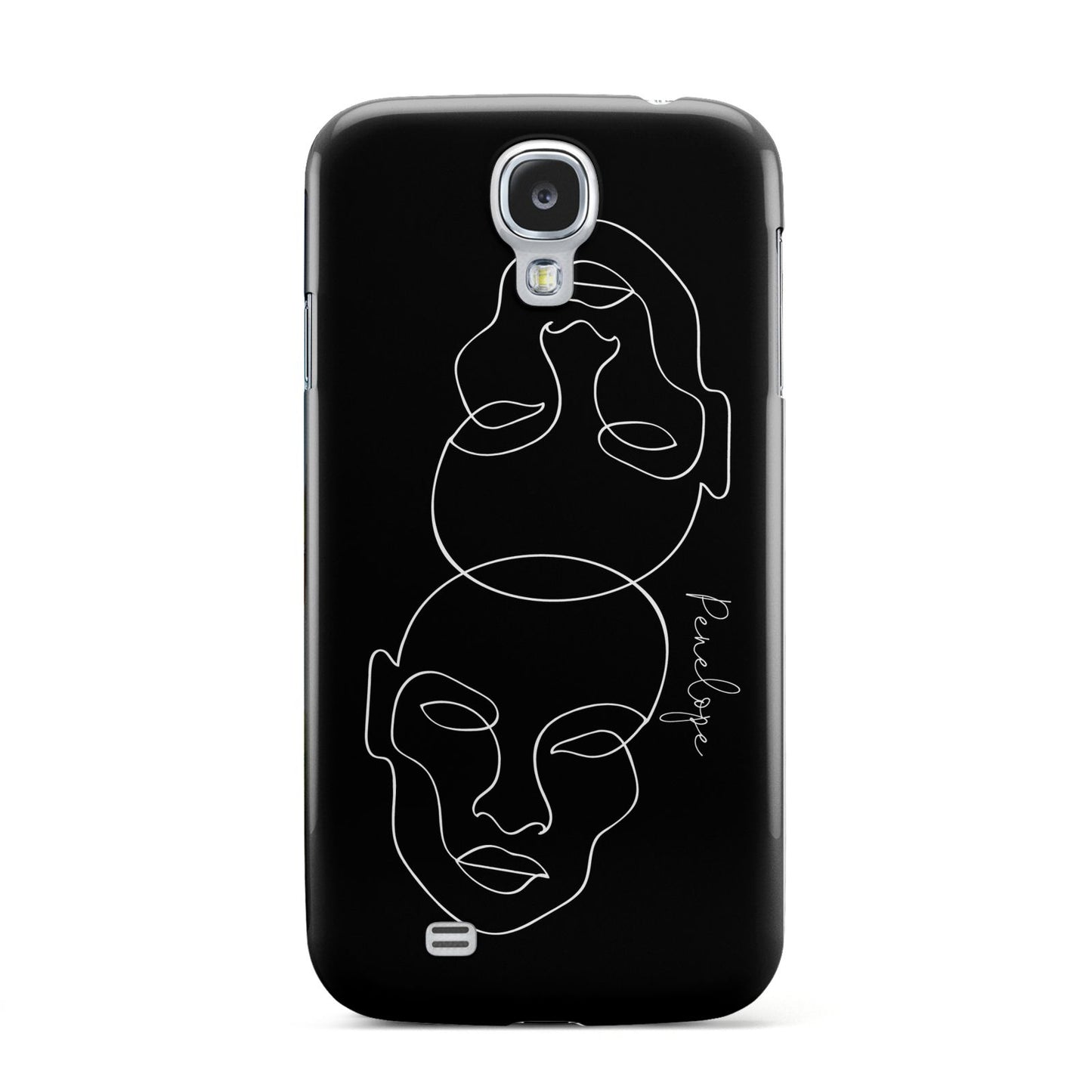 Personalised Abstract Line Art Samsung Galaxy S4 Case