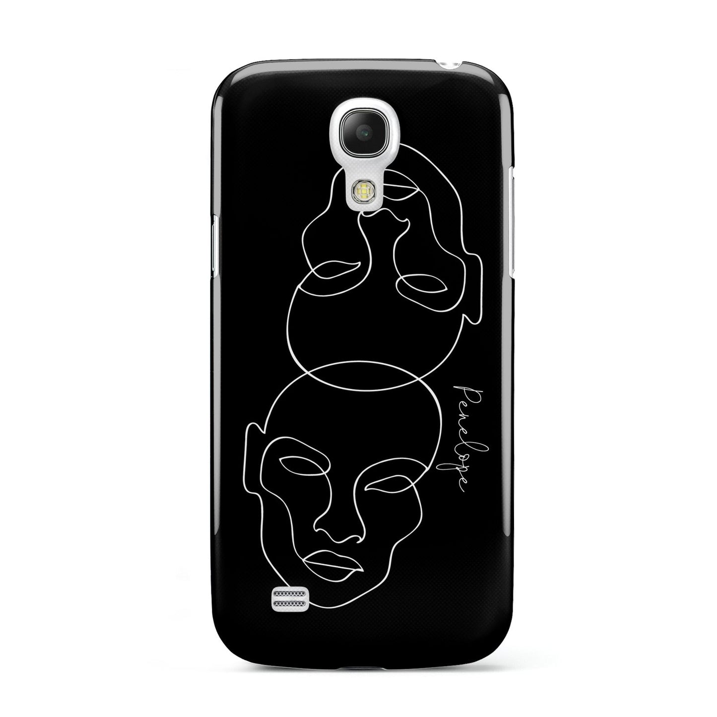 Personalised Abstract Line Art Samsung Galaxy S4 Mini Case