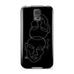 Personalised Abstract Line Art Samsung Galaxy S5 Case