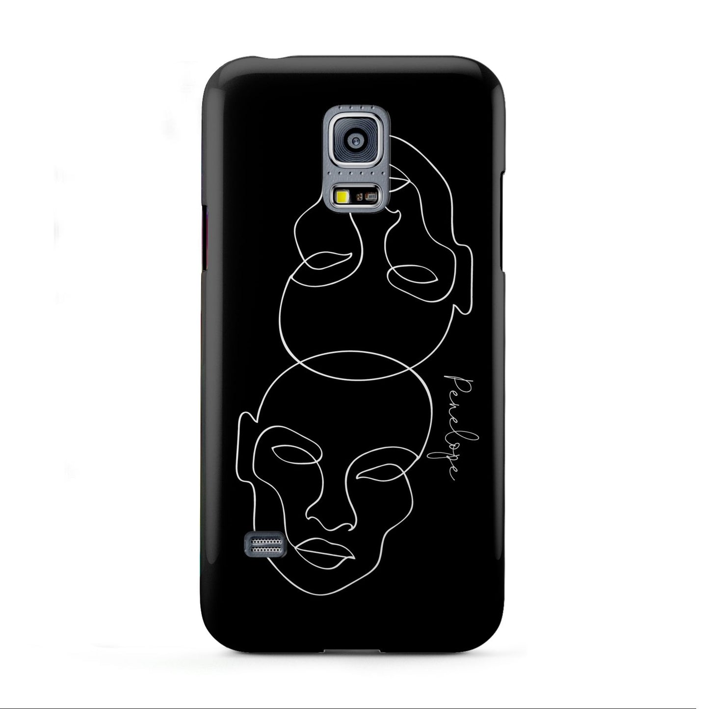 Personalised Abstract Line Art Samsung Galaxy S5 Mini Case