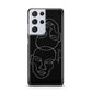 Personalised Abstract Line Art Samsung S21 Ultra Case