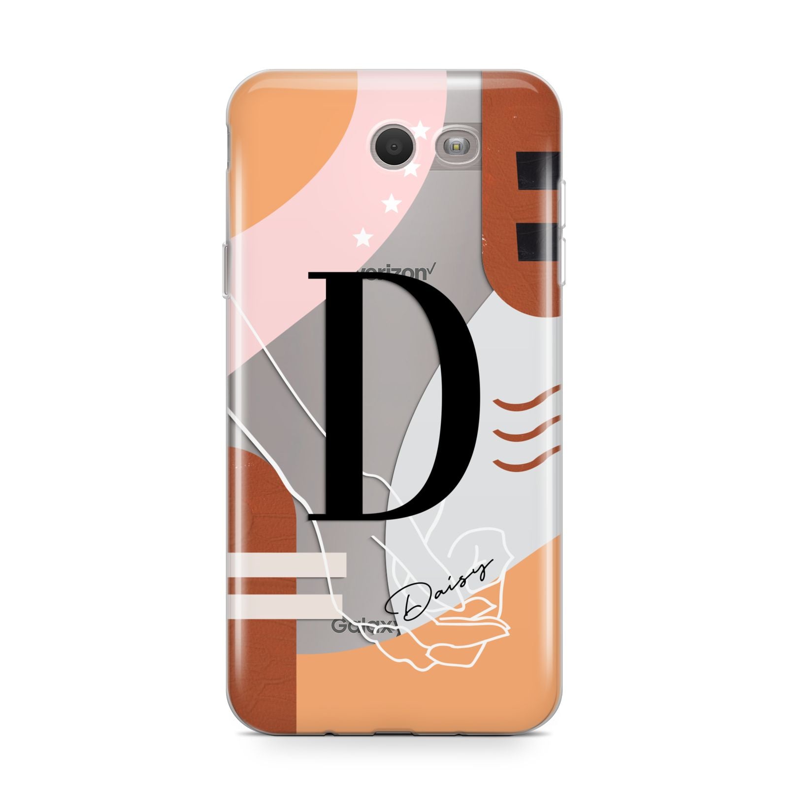 Personalised Abstract Samsung Galaxy J7 2017 Case