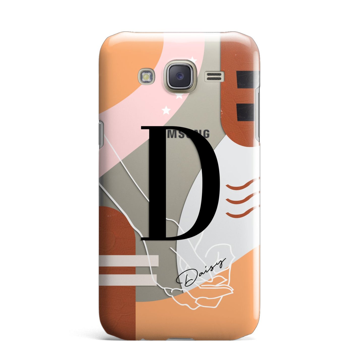 Personalised Abstract Samsung Galaxy J7 Case