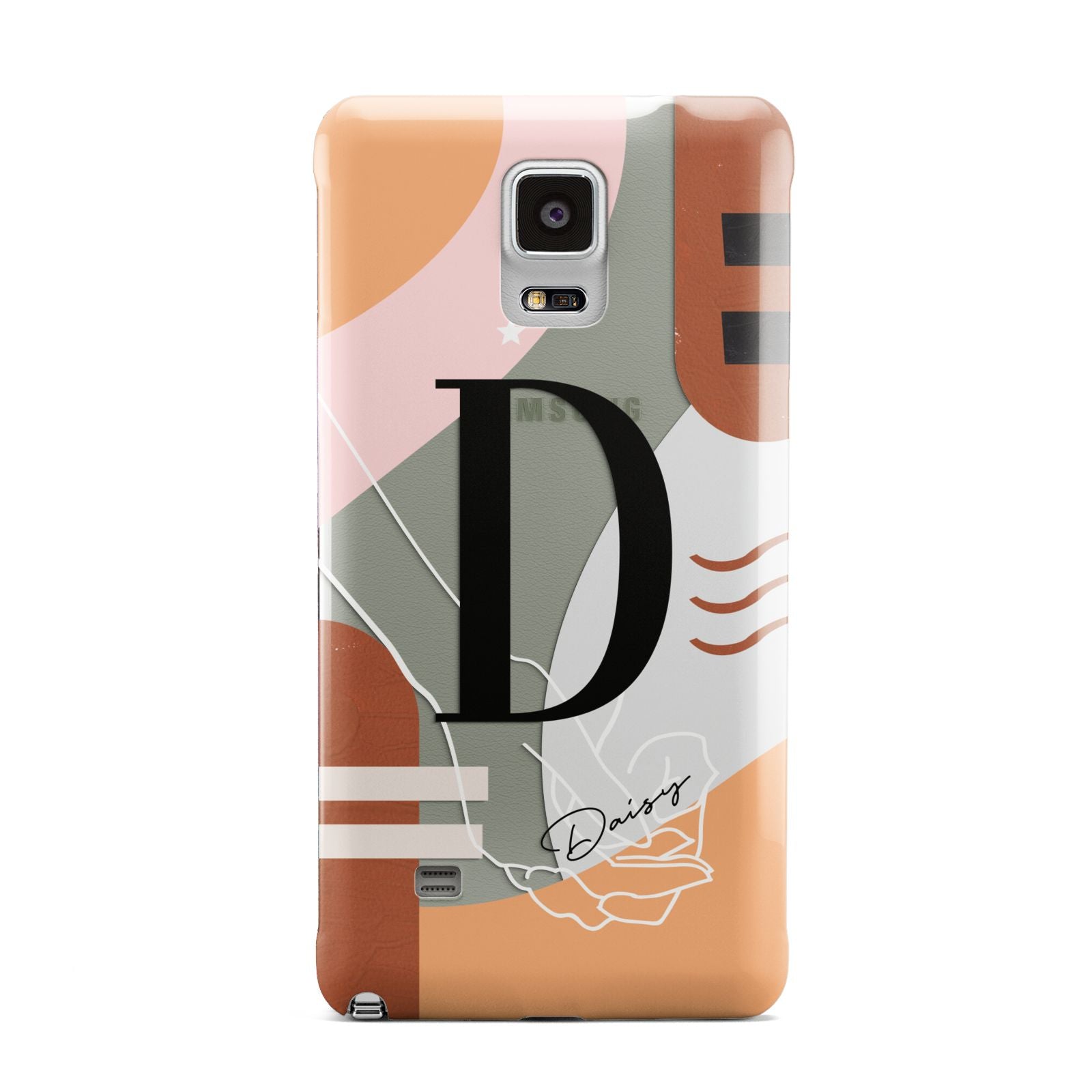 Personalised Abstract Samsung Galaxy Note 4 Case