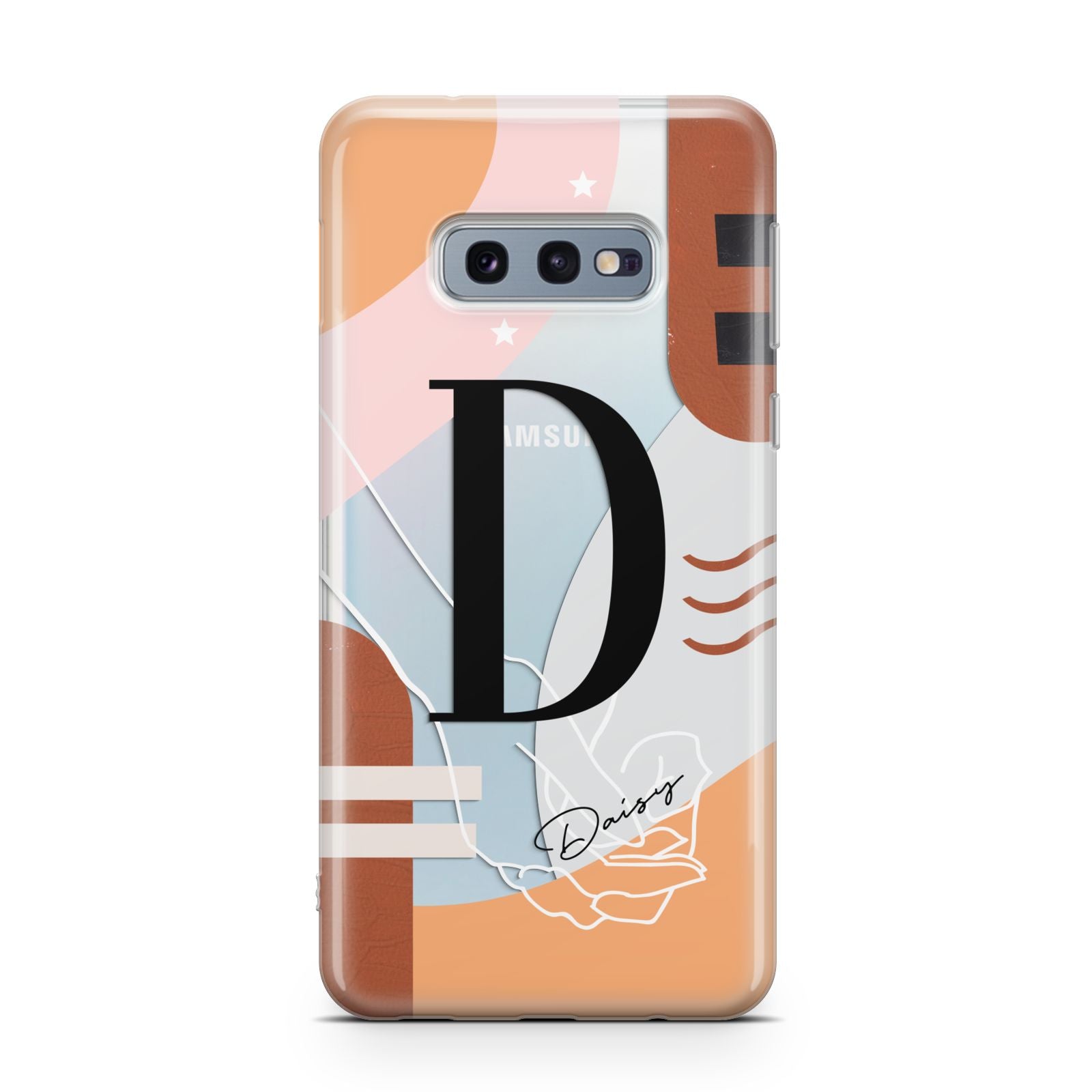 Personalised Abstract Samsung Galaxy S10E Case