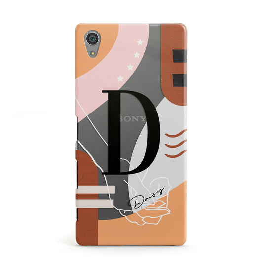 Personalised Abstract Sony Xperia Case