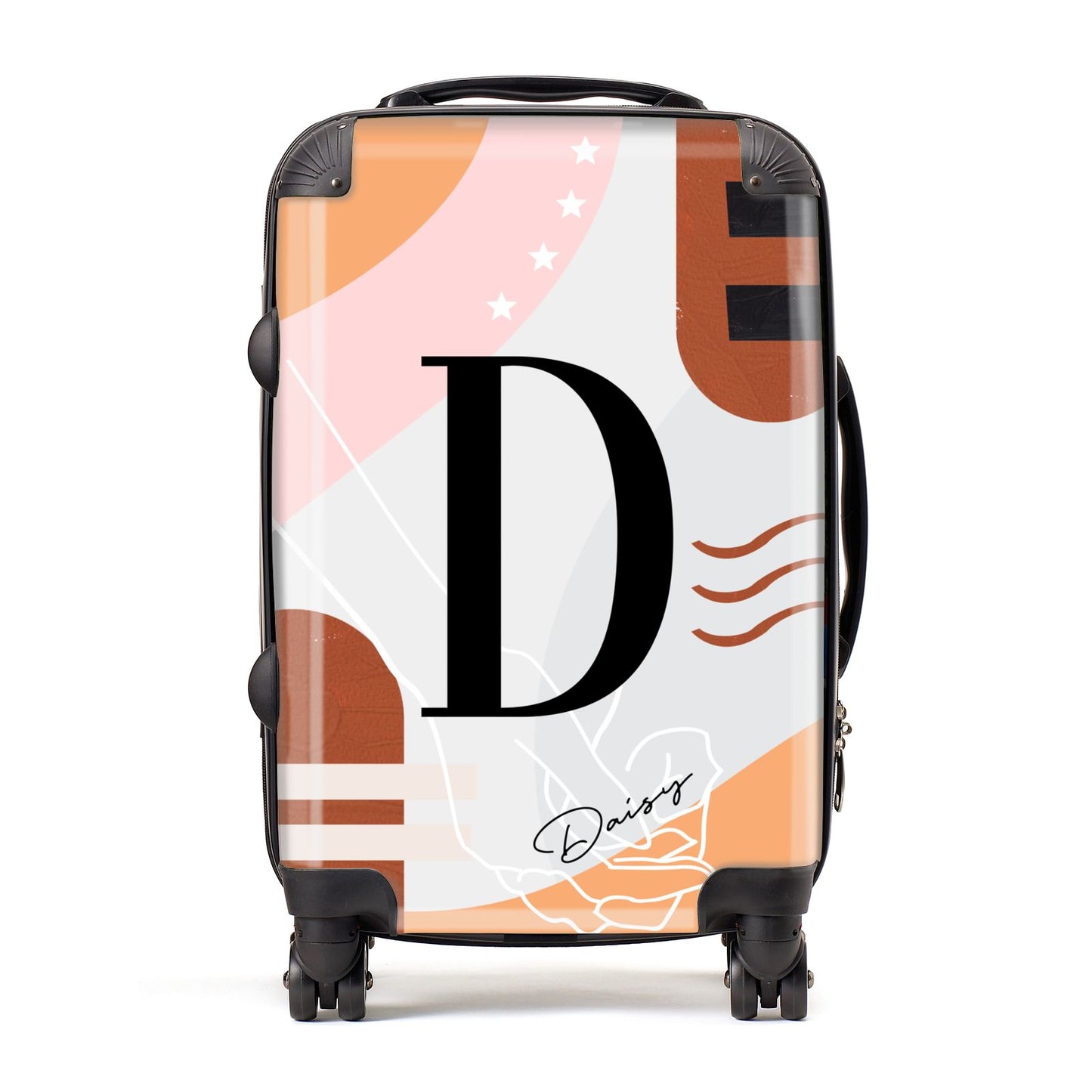 Personalised Abstract Suitcase