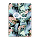 Personalised Abstract Tropical Leaves Apple iPad Gold Case