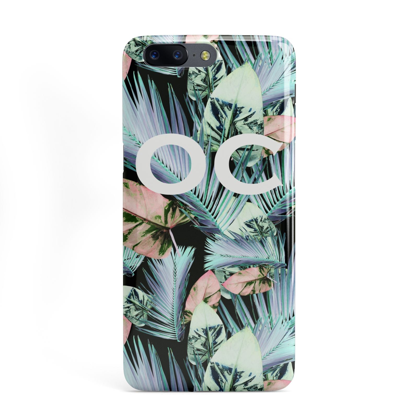 Personalised Abstract Tropical Leaves OnePlus Case