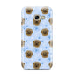 Personalised Affenpinscher Blue Samsung Galaxy A3 2017 Case on gold phone