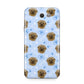 Personalised Affenpinscher Blue Samsung Galaxy J7 2017 Case