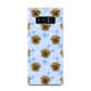Personalised Affenpinscher Blue Samsung Galaxy Note 8 Case