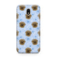 Personalised Affenpinscher Blue Samsung J5 2017 Case