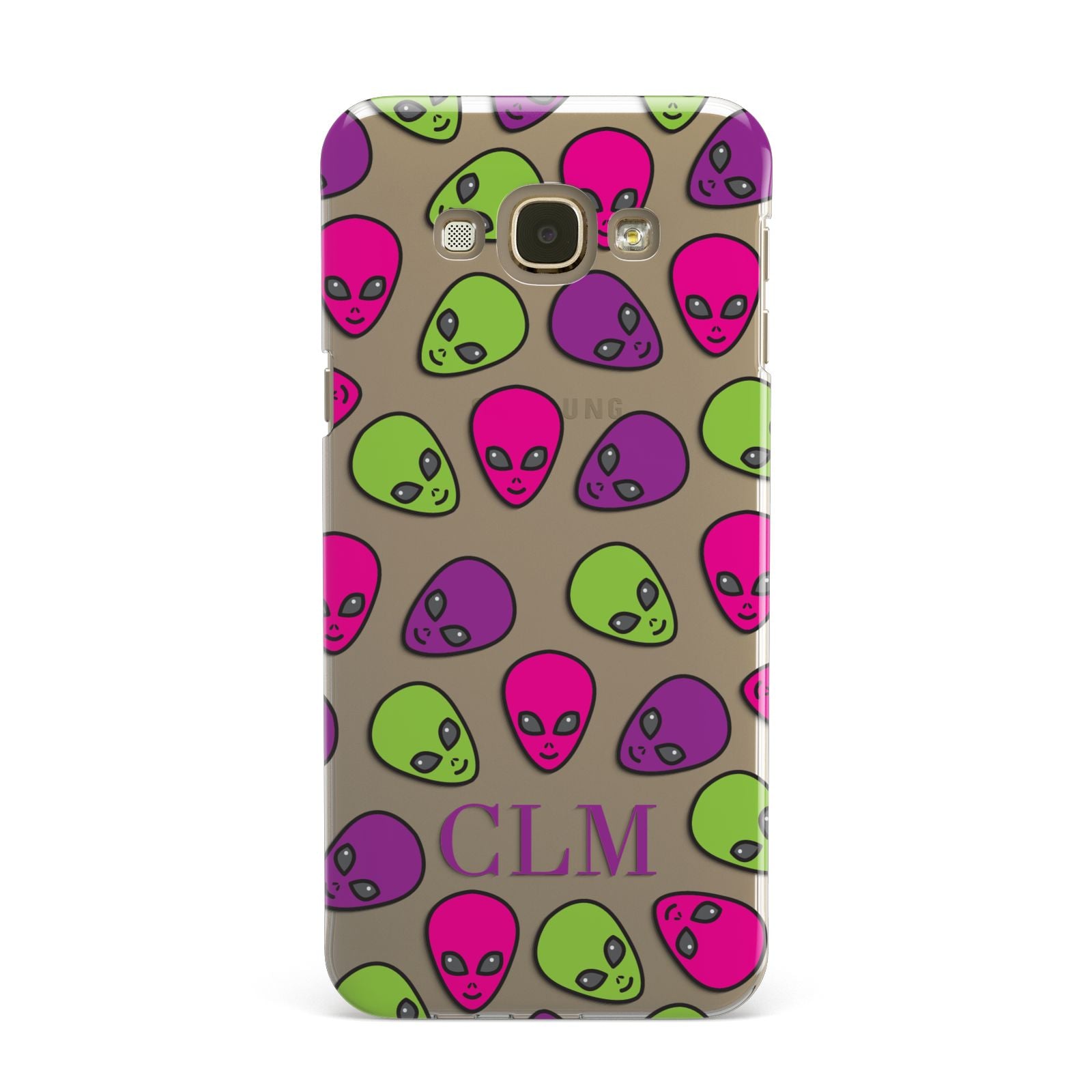 Personalised Aliens Initials Samsung Galaxy A8 Case