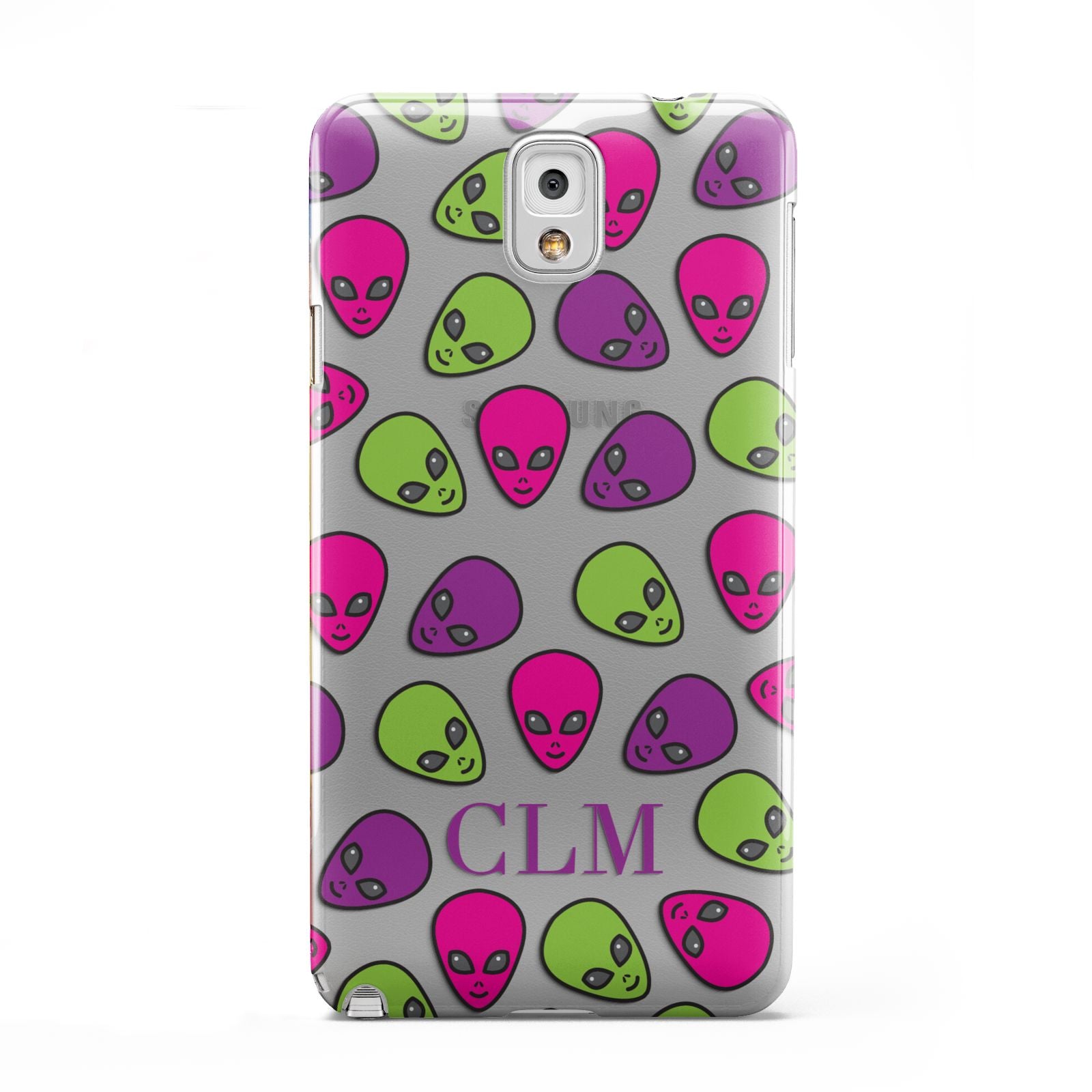 Personalised Aliens Initials Samsung Galaxy Note 3 Case